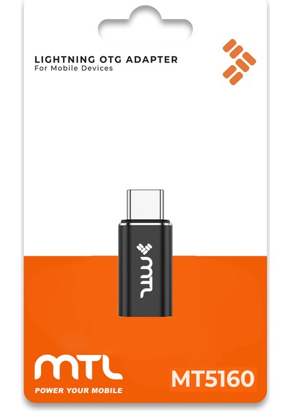 Lightning To Type-C Otg Adaptör - Type-C Şarj Dönüştürücü