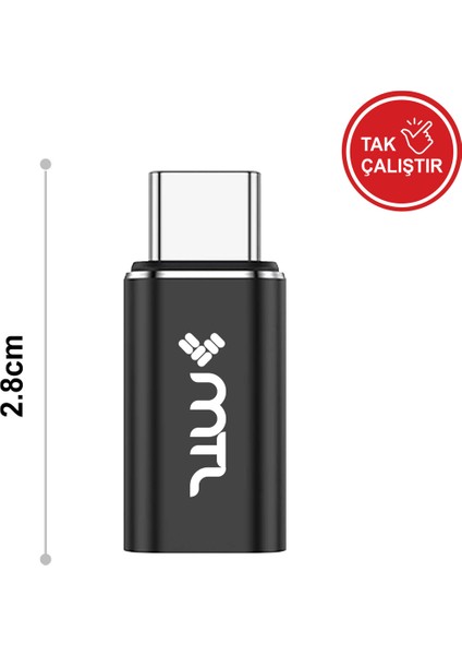 Lightning To Type-C Otg Adaptör - Type-C Şarj Dönüştürücü fiyatları