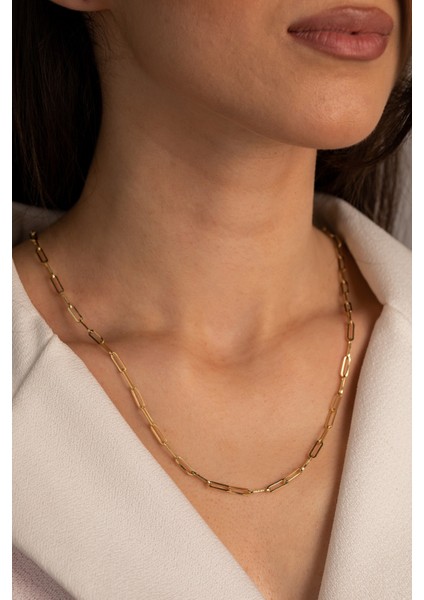 14 Ayar Altın Ataş Zincir modelleri