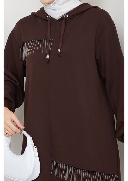 Zincir Detay Oysho Ikili Takım 1660 - Kahve fırsatları