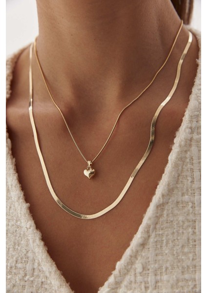 Altın Italyan Ezme Kemer Kolye fırsatları