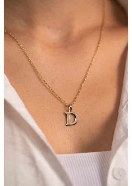 14 Ayar Altın Forse Zincir Harf Kolye fiyatları