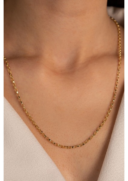 14 Ayar Altın Doch Zincir