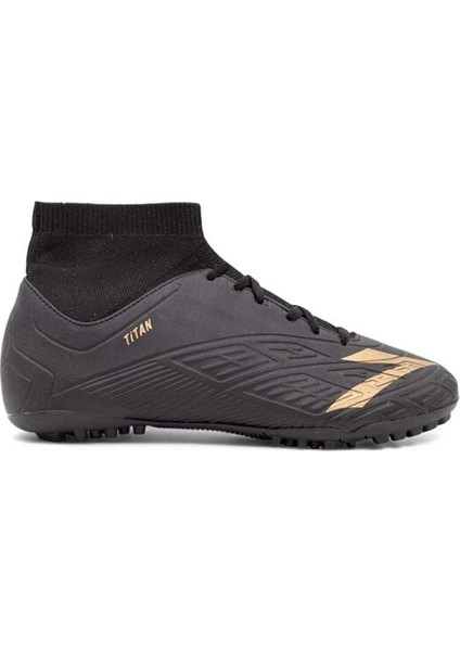 Titan Çoraplı Halısaha Ayakkabısı Siyah - 35