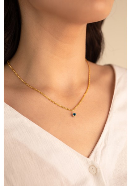 Altın Nazar Boncuklu Kolye fırsatları