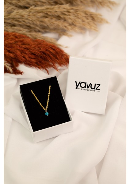 Altın Nazar Boncuklu Kolye indirimleri