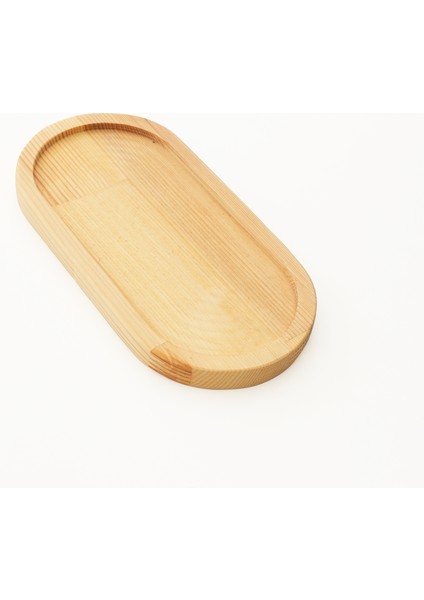 Ahşap Servis Sunum Tahtası 25 cm Sunumluk
