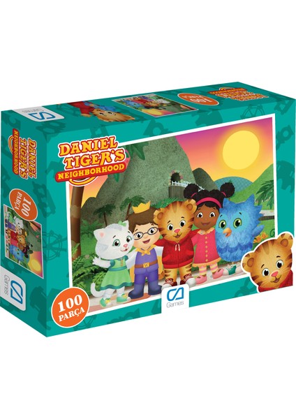 Daniel Tigers - 100 Parçalı Puzzle