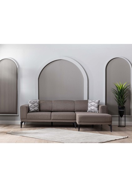 Trend Sağ Köşe Koltuk Vizon