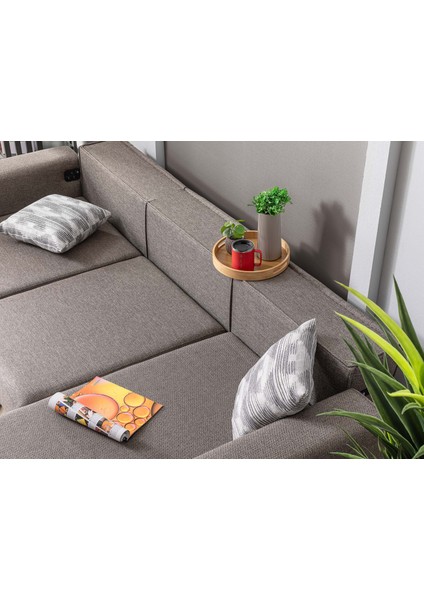 Trend Sağ Köşe Koltuk Vizon fırsatları