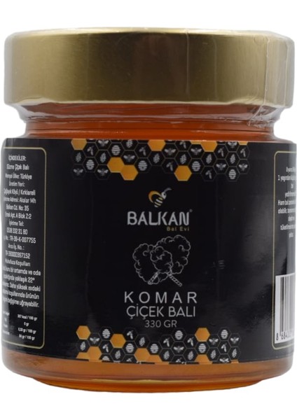 Ham Komar Balı 330GR