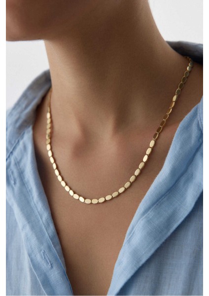 14 Ayar Altın Pul Kolye modelleri