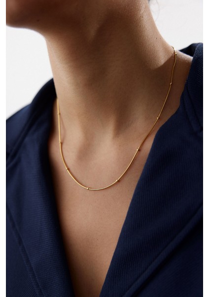 14 Ayar Altın Ara Toplu Yuvarlak Balık Sırtı Zincir fiyatları