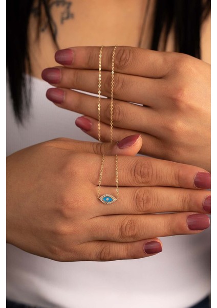 Altın Göz Kolye modelleri