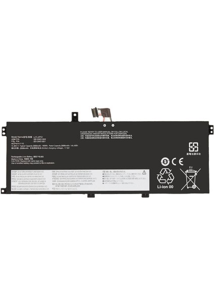 Retro Lenovo Thinkpad L13 Yoga Gen3, L21L4PG1 Notebook Bataryası