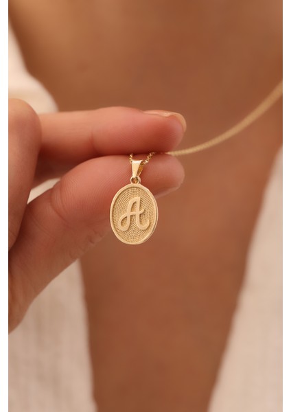 14 Ayar Altın Forse Zincir El Yazısı Harf Kolye fiyatları