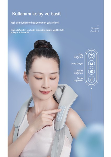 Çok Fonksiyonlu Ev Tipi Servikal Omurga Masaj Şalı (Yurt Dışından) fiyatları