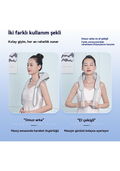 Çok Fonksiyonlu Ev Tipi Servikal Omurga Masaj Şalı (Yurt Dışından) fırsatları