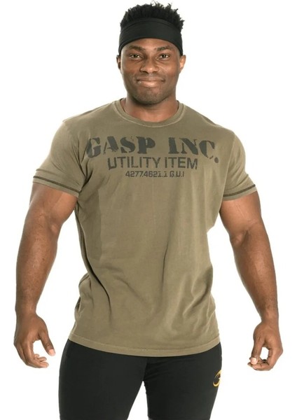 Basic Utility Tee Washed Green