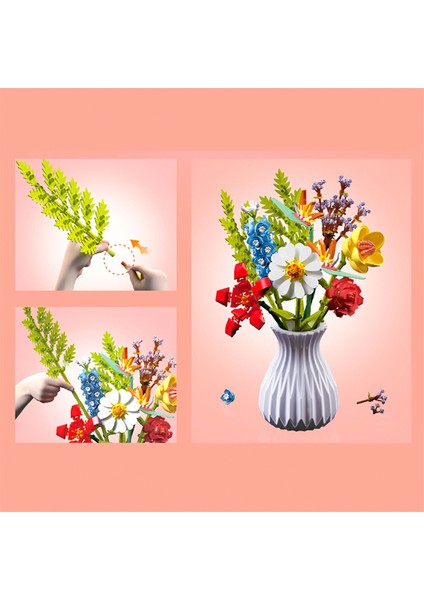 Zuanma Çiçek Buketi Yapım Seti No6 109 fiyatları