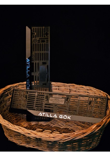 Kişiye Özel Lazer Kesim Plakalık