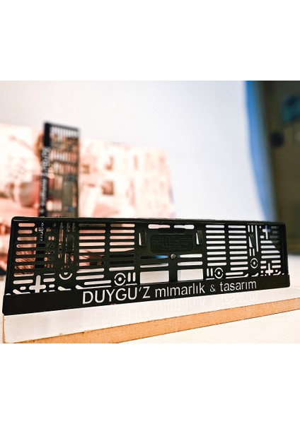 Kişiye Özel Lazer Kesim Plakalık modelleri