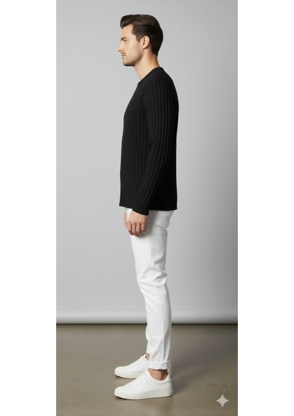 Kaşkorse Uzun Kollu Basic T-Shirt Body