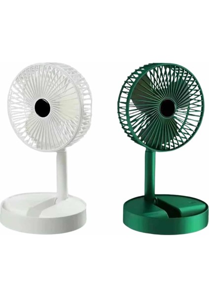 Katlanabilir Teleskopik Şarjlı Fan Masaüstü Soğutucu Vantilatör modelleri