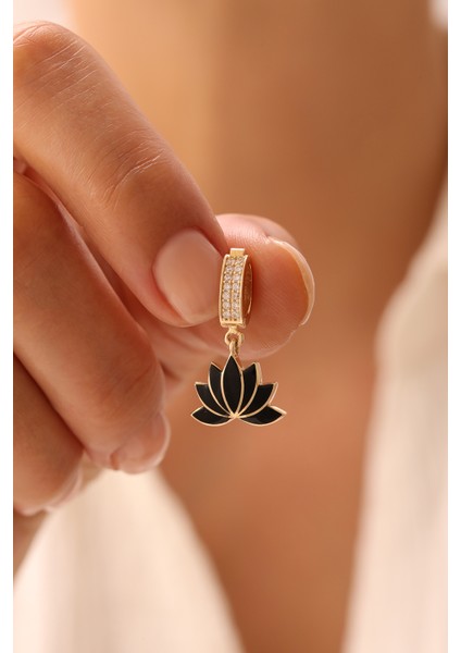 14 Ayar Altın Forse Zincir Lotus Kolye modelleri