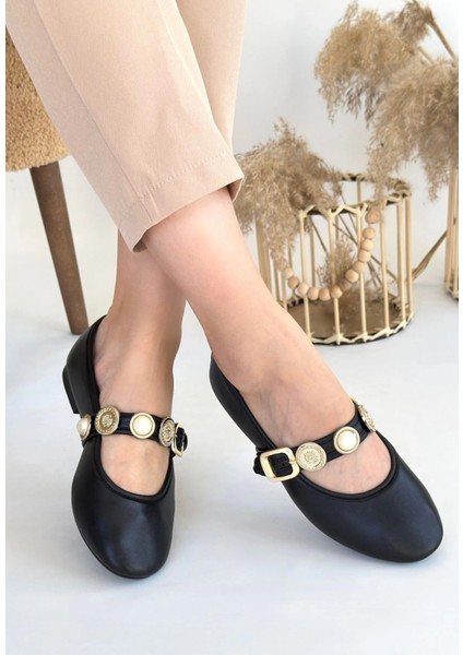 Techmrt Atnis Siyah Cilt Babet Ayakkabı (Numara: 36) modelleri