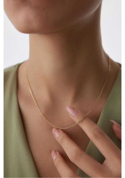 14 Ayar Altın Gurmet Zincir