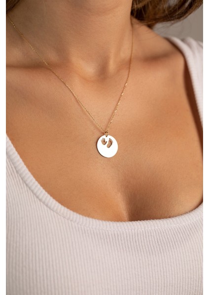 14 Ayar Altın Forse Zincir Anne Çocuk Plaka Kolye fiyatları