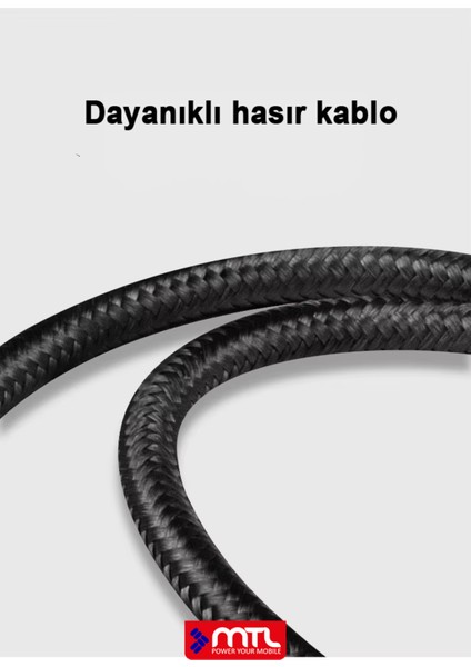 2in1 Type-C Şarj ve Ses Aktarımı Kulaklık Aux Dönüştürücü Tak Çalıştır Bluetooth Gerekmez MT5015 fırsatları