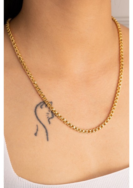 Altın Güverse Zincir Kolye