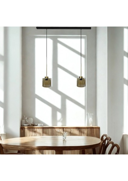 Lille Cam Bal Rengi Ikili Sarkıt Avize Ince Eskitme Başlık Salon Mutfak Avizeleri Pastane Modelleri fiyatları