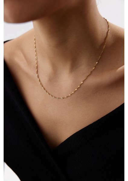 14 Ayar Altın Singapur Zincir