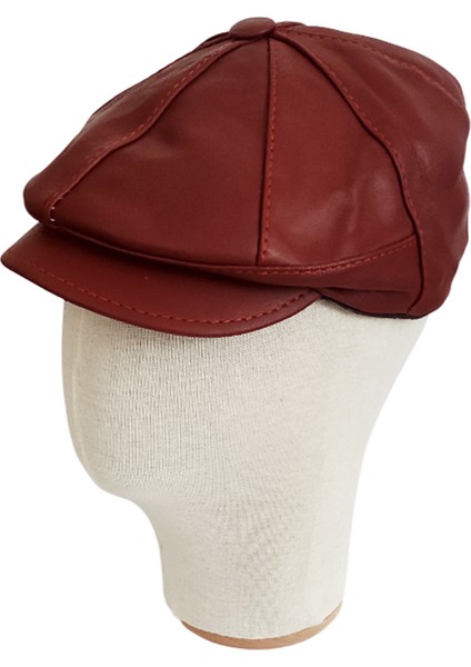Hakiki Deri Klasik Erkek Kasket Şapka modelleri