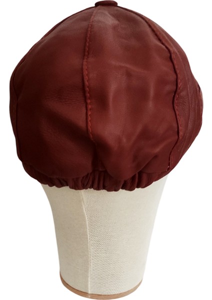 Hakiki Deri Klasik Erkek Kasket Şapka fırsatları