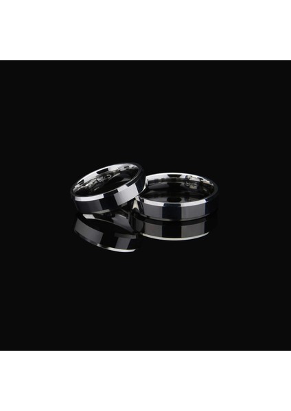 254 - 4 mm Çatı Model Gümüş Alyans