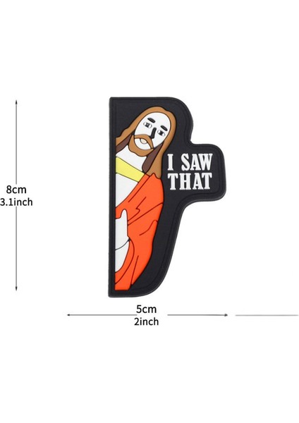 Da 3D Pvc Patch I Saw That, Gördüm Da-Nas-64