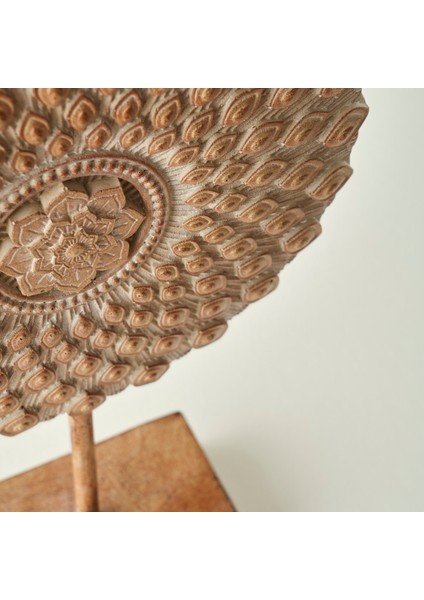 Circle Dekoratif Obje Bej (18X6X30 Cm) modelleri