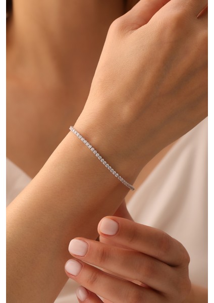 14 Ayar Beyaz Altın Su Yolu Set 2.25 mm fiyatları