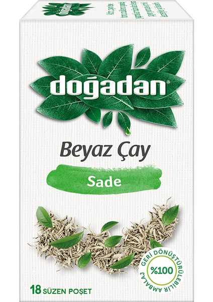 Beyaz Çay Sade 18'li x 4 Adet fiyatları