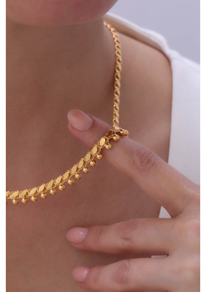 14 Ayar Altın Toplu Pullu Halep Zincir fiyatları