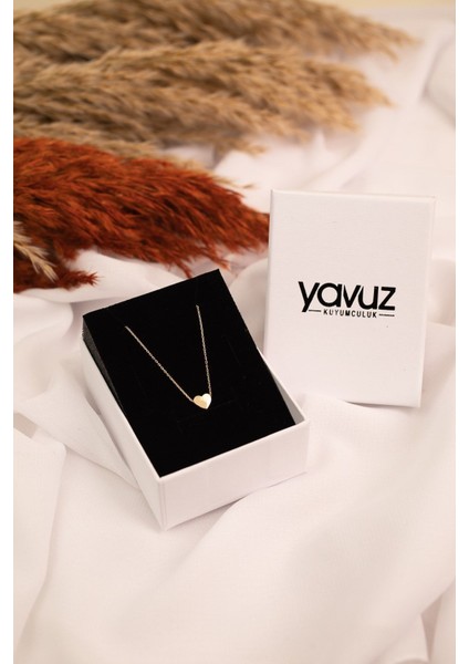 Altın Taşsız Kalp Kolye fırsatları