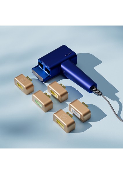 T16 5 Milyon Atım 5 Başlık (Hr+Bk+Fa+Sr+Ac) Ev Tipi Ipl Lazer Epilasyon Cihazı