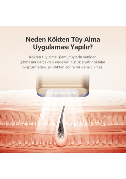 T16 5 Milyon Atım 5 Başlık (Hr+Bk+Fa+Sr+Ac) Ev Tipi Ipl Lazer Epilasyon Cihazı fırsatları