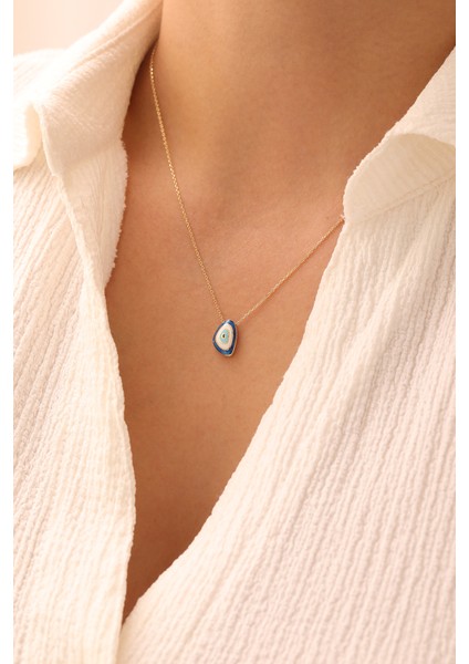 14 Ayar Altın Areza Kolye