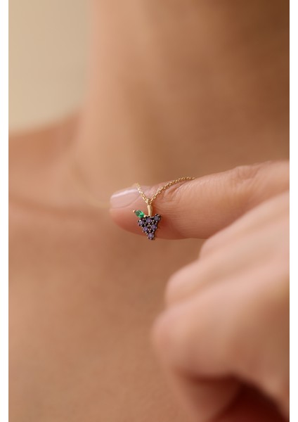 14 Ayar Altın Üzüm Kolye fiyatları