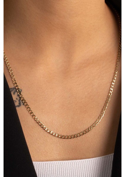 14 Ayar Altın Gurmet Zincir